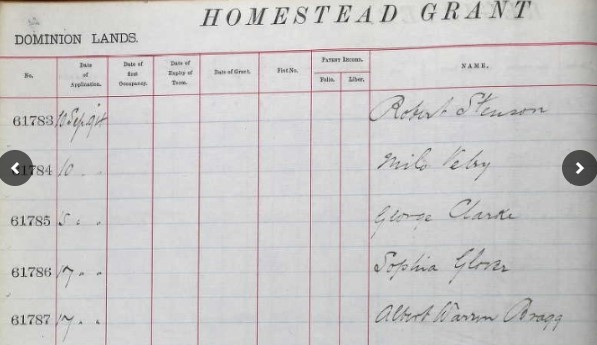 Bragg Homestead 1894